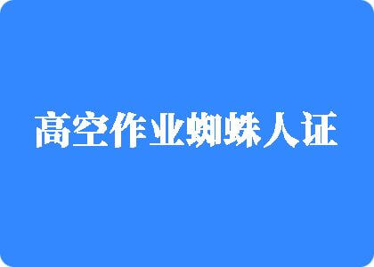 操逼视频处女操哭高空作业蜘蛛人证